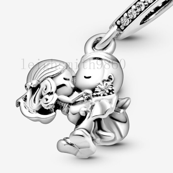 Pandora Married Couple Dangle Charm - Picture 1 of 5